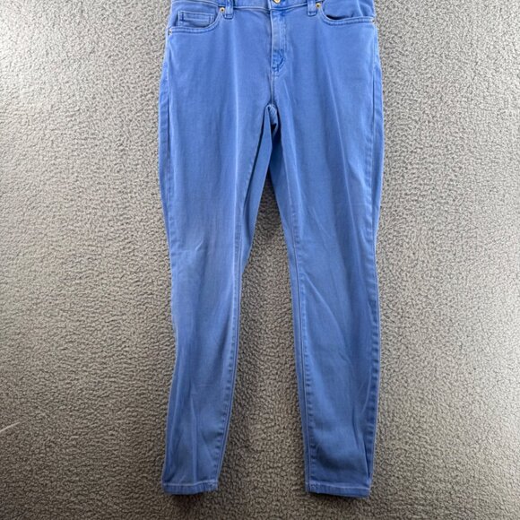 Michael Kors Izzy Skinny Jeans Blue Size 4 - Picture 2 of 11